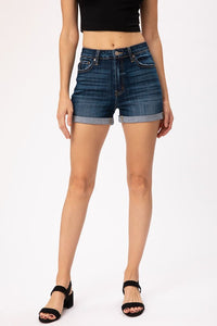 Kancan High Rise Denim Shorts