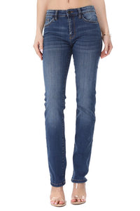 Hana Jeans High Rise Straight Leg