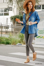 Load image into Gallery viewer, Moto Jeggings With Ankle Zipper
