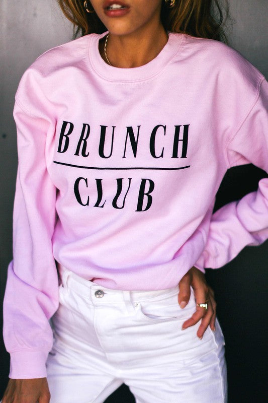 Brunch Club Graphic Sweatshirt