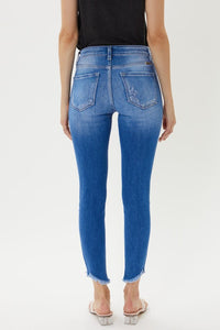 KanCan High Rise Ankle Skinny With Hem Detail