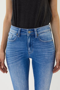 KanCan High Rise Ankle Skinny With Hem Detail