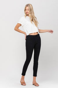 Flying Monkey Mid Rise Ankle Skinny Jeans