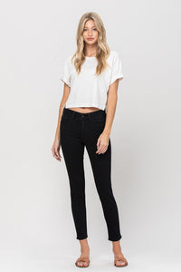 Flying Monkey Mid Rise Ankle Skinny Jeans