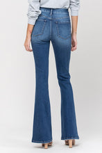 Load image into Gallery viewer, High Rise Distressed Flare Jeans