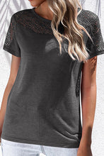 Load image into Gallery viewer, Hollow Lace Top (2 Colors)