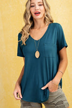Load image into Gallery viewer, V-Neck Pocket Tee (3 colors)