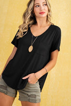 Load image into Gallery viewer, V-Neck Pocket Tee (3 colors)