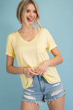 Load image into Gallery viewer, V-Neck Pocket Tee (3 colors)