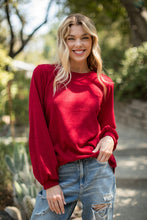 Load image into Gallery viewer, Basic Long Sleeve Knit Sweater