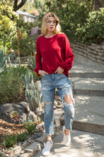 Load image into Gallery viewer, Basic Long Sleeve Knit Sweater