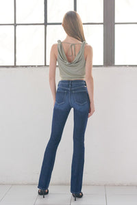 Kancan High Rise Skinny Bootcut Jeans