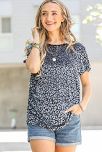 Load image into Gallery viewer, Leopard Burnout Tee