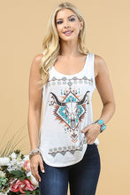 Load image into Gallery viewer, Longhorn Sleeveless Top