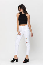 Load image into Gallery viewer, High Rise Slim Straight Jeans