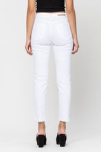 Load image into Gallery viewer, High Rise Slim Straight Jeans