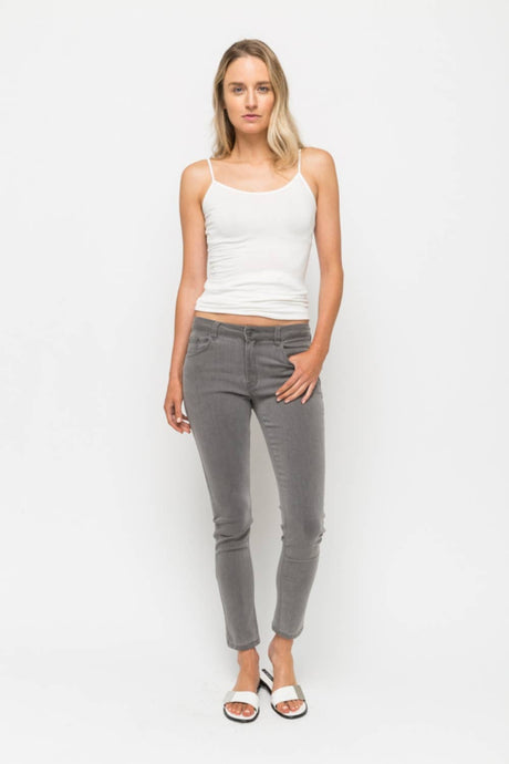 Stretch Skinny Jeans - Slate Blue