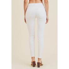 Load image into Gallery viewer, Optic White Ankle Skinny Jeans